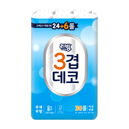 리빙3겹데코 30롤